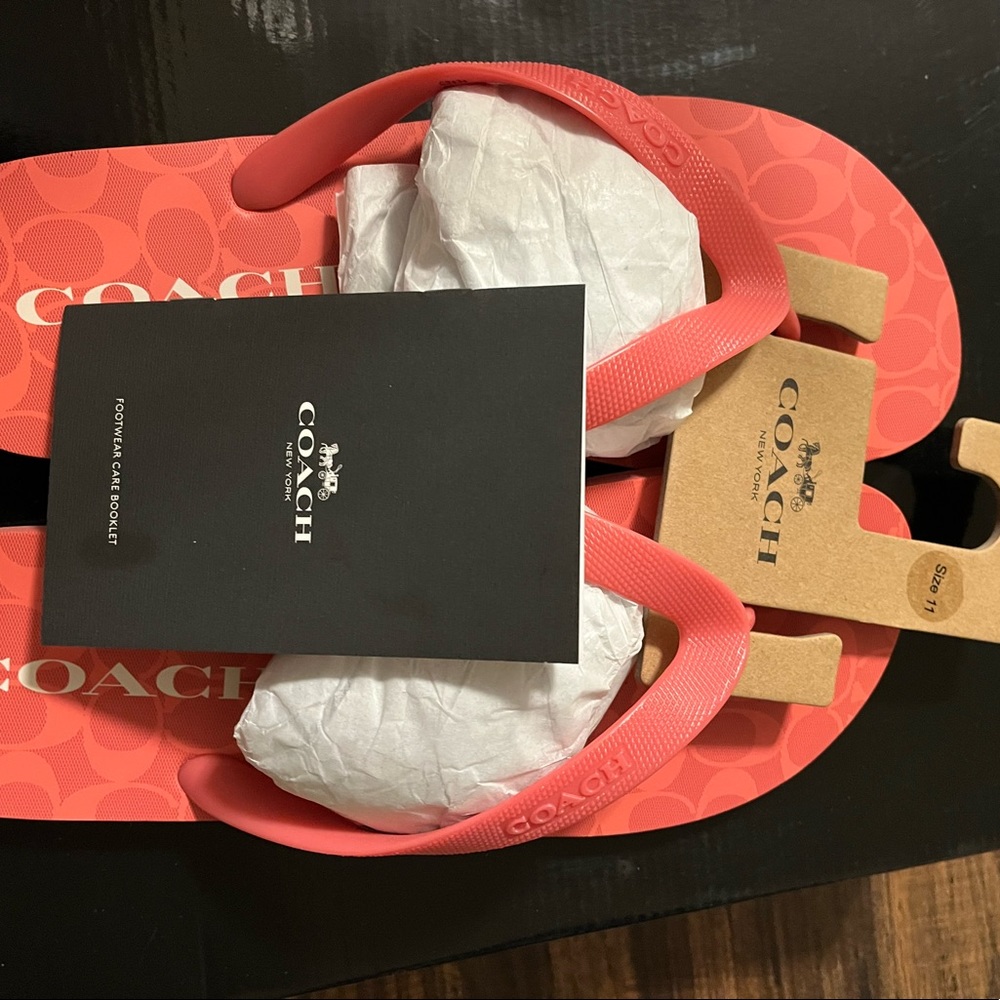 Women’s Coach flip flops